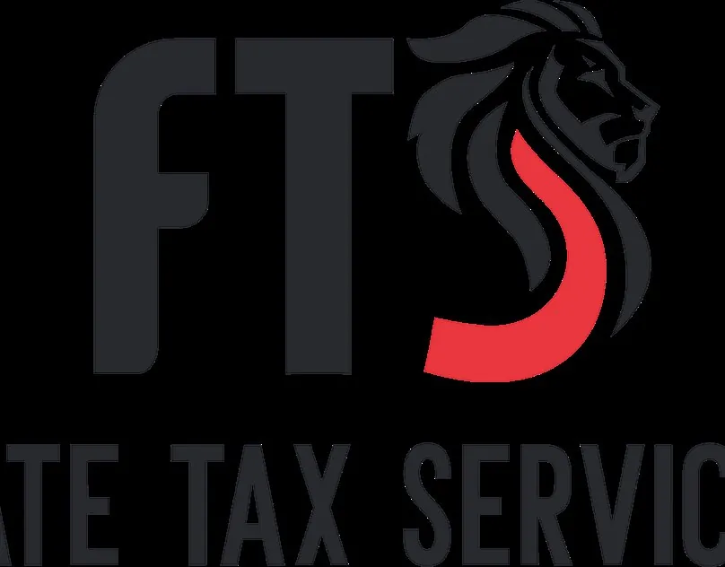 Logo de Fate Tax Services con un león